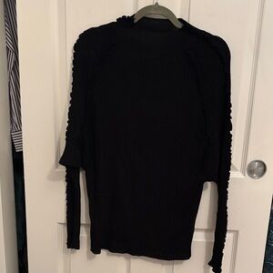 Rachel Comey black wool/cotton sweater size S Small